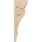 Ekena Millwork 6"W x 12"D x 36"H Thin Mayflower Rough Cedar Woodgrain TimberThane Corbel, Primed Tan CORUR06X12X36MAYRCPR - alternate 2